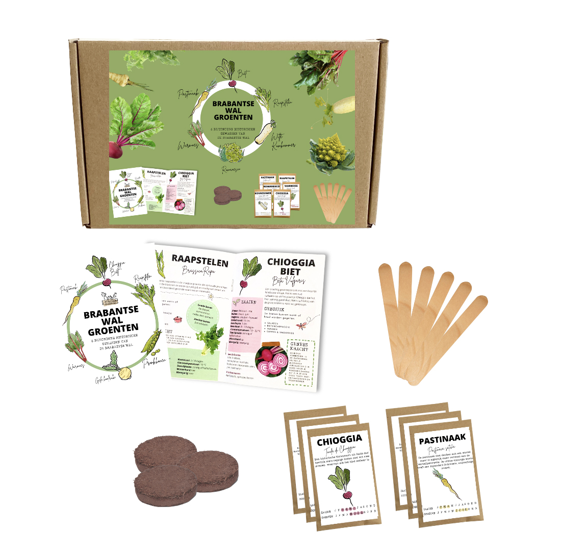 Vergeten groenten moestuinbox