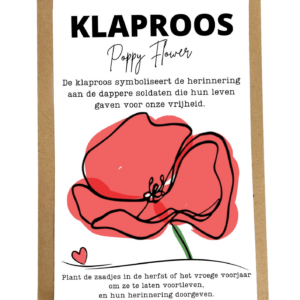 Klaproos Kadoosje Large