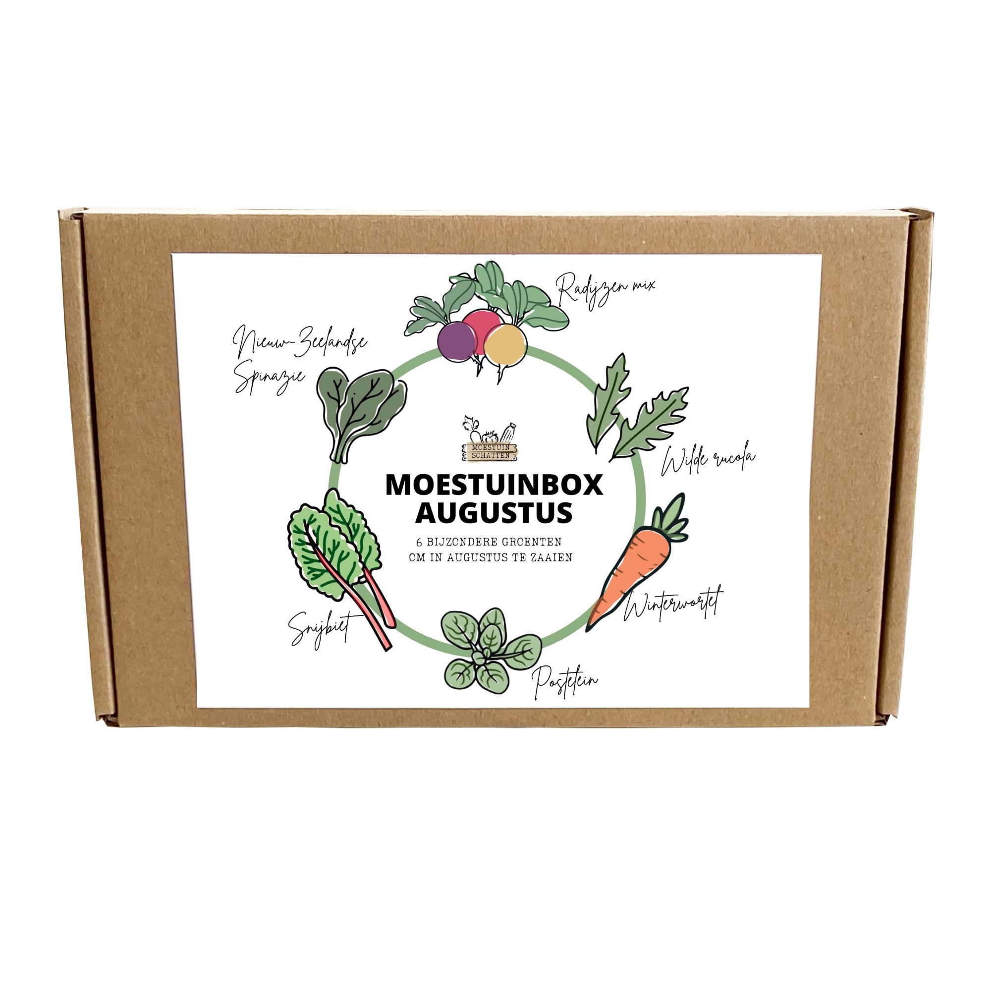 Moestuinbox Augustus met gratis zaaikalender - Afbeelding 3