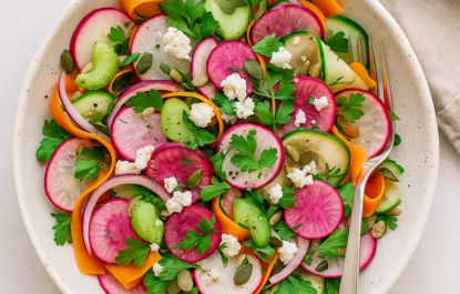 Lees meer over het artikel Rainbow Radish Salad