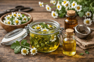 Moederkruid: Traditionele kruidenolie