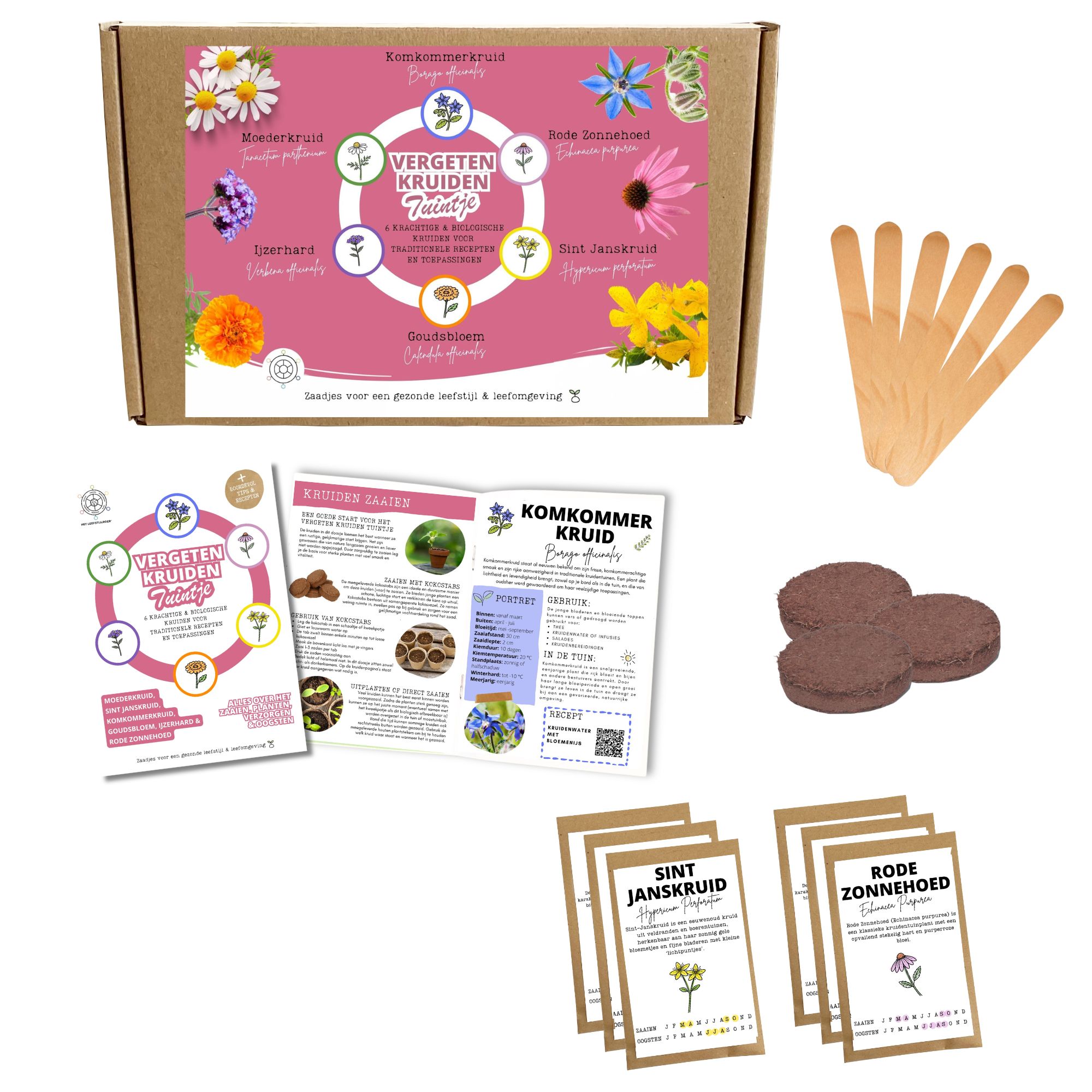 vergeten kruiden tuintje