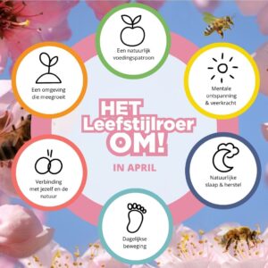 Het Leefstijlroer om in april