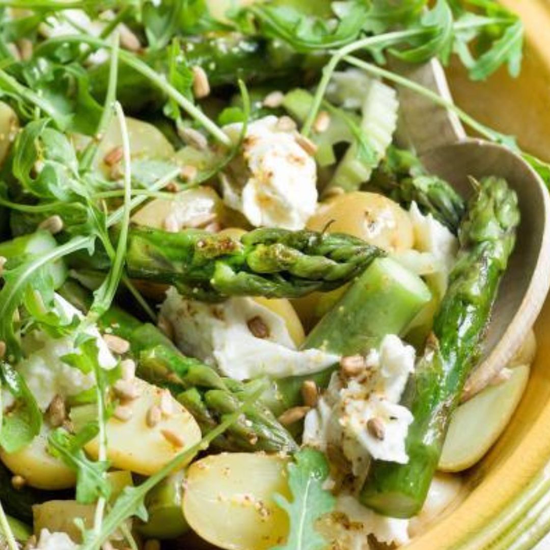 Lees meer over het artikel Lentesalade met asperges