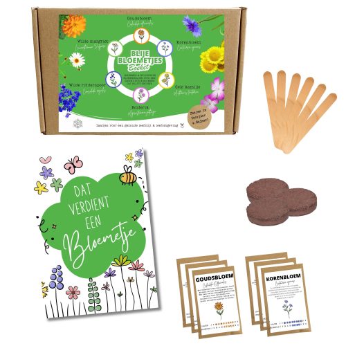 Blije bloemetjes boeket